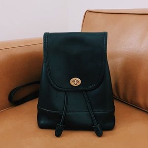 Vintage Coach Mini Daypack Backpack 9960